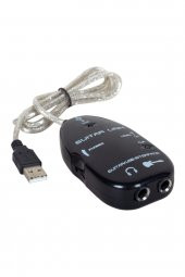 Pm-20019 Usb Gitar Kablosu Çevirici Dönüştürücü Aparat - 1