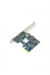 4471 Pci-e Express 1x 1 To 4 Usb 3.0 Ekran Kartı Riser Çoklayıcı - 1