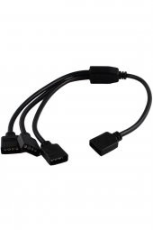 4375 Rgb Şerit 4 Pin Led Çoklayıcı Splitter Tek Kumanda 3 Çıkış - 1