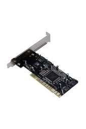 4539 Pci Sata - I/o Kontrol Kart 4 Port Hdd Veri Harddisk Çoklayıcı - 3