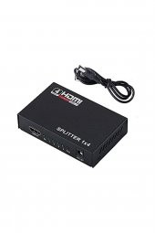 4410 4 Port Hdmi Splitter Çoklu Ekran Çoklayıcı Switch - 1
