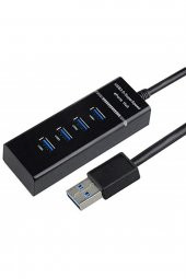 4360 4 Port Usb 3.0 Hub Switch Çoklayıcı Çoğaltıcı Adaptör - 2