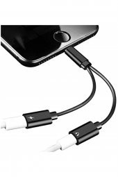 4313 Lightning Kulaklık Şarj Çevirici Çoklayıcı Adaptör - 1