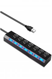 4874 7 Port Usb 2.0 Swith Çoklayıcı - 1
