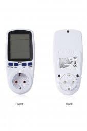 Wattmetre Priz Tipi 16a 3680w Enerji Sarfiyat Ölçer - 3