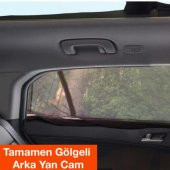 Coofbe 100*50cm Araç Yan Cam Perdesi Araç Güneşlik Sineklik Araç Perdesi Araç Güneşlik Araç Yan Perde - 4