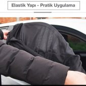 Coofbe 100*50cm Araç Yan Cam Perdesi Araç Güneşlik Sineklik Araç Perdesi Araç Güneşlik Araç Yan Perde - 6