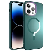 Apple iPhone 14 Pro Max Kılıf Magsafe Wireless Şarj Özellikli Zore Stil Kılıf - 5