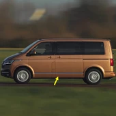 VW Transporter T6.5 2020-2022 Sol Sürgülü Kapı Alt Makarası 7LA843397 - 1