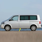 VW Transporter T6 2010-2015 Sol Sürgülü Kapı Alt Makarası 7E0843397G - 1