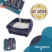 BENPETTO A250 Aktif Karbon Granüllü 10 Lt Kedi Kumu / Cat Litter - 3