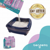 BENPETTO B250 Bebek Pudrası Parfümlü  10 Lt Kedi Kumu / Cat Litter - 3