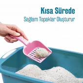 BENPETTO AB250  Aktif Karbon & Bebek Pudrası Parfümlü  2'Li 2X10 20 Lt Topaklanan Kedi Kumu / Cat Litter - 4
