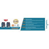 BENPETTO  AA250  Aktif Karbon Granüllü  2'Li 2x10 20 Lt Topaklanan Kedi Kumu / Cat Litter - 7