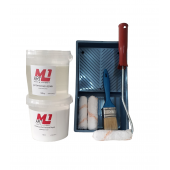 M1 ART Mutfak Tezgah ve Fayans Boyama Seti BEYAZ 7Lİ SET - 1