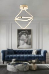 Eray Aydınlatma 504 Sarı Plofonyer Led Avize thumbnail 2