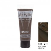 Bigpoint Akrilik Boya 75 ml Raw Umber 688 - 1