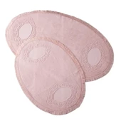 Gonca 2 Parça Oval Paspas Seti - 1