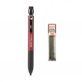 Umix Versatil Kalem Sınav/Eskiz Bordo U1304 1.8 Mm + Ticom Kalem Ucu 2b 1.8 Mm - 1