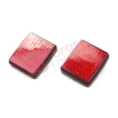 Fiat Doblo Ducato Peugeot Boxer Citroen Jumper Relay için 2 Adet Arka Tampon Reflektörü 1348401080 thumbnail 4