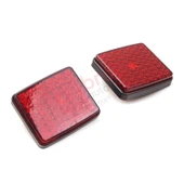 Fiat Doblo Ducato Peugeot Boxer Citroen Jumper Relay için 2 Adet Arka Tampon Reflektörü 1348401080 thumbnail 2