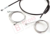 Mercedes Vito Viano W639 W447 için Yan Elektrikli Sürgülü Kapı Tamir Halat Takımı 6398200442 thumbnail 4