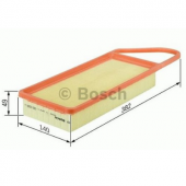 Peugeot 206 307 Hava Filtresi 1.4 Hdi Bosch 0986TF0097 (2001-2009) - 1