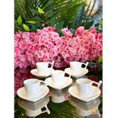 Arow Özel Tasarım 6 Kişilik Fincan Takımı - 1