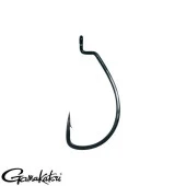 Gamakatsu Worm Ewg Sl Offset Olta İğnesi No:2/0 Siyah 5ad - 1