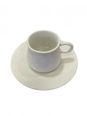 Bambum Lara 6 Kişilik Kahve Fincan Takımı Sea B4927 - 2