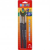 Brons Sulu Boya Fırçası 4lü Set (7-9-11-12) - 1