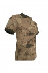 Kisa Kollu Kamuflaj Renkli T-shirt Akıncı Askeri Malzeme - 3