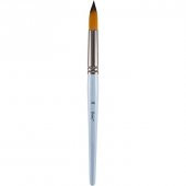 Brons 123 Serisi Sentetik Kıl Yuvarlak Uçlu Fırça No:24 - 1