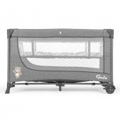 Gulz Lindo Oyun Parkı Bebek Beşik 70x120 Cm + Pamuk Yatak Gray - 3