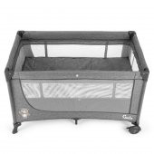 Gulz Lindo Oyun Parkı Bebek Beşik 70x120 Cm + Pamuk Yatak Gray - 4