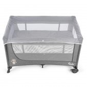 Gulz Lindo Oyun Parkı Bebek Beşik 70x120 Cm + Pamuk Yatak Gray - 5
