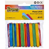 Brons Ahşap Çubuk Renkli Mini BR-911 - 1