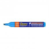 Brons Permanent Marker Kesik Uç Mavi - 1