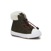 Vicco Kuga Kürklü Unisex Çocuk Haki Bot - 1
