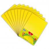 BuBu 50x70 cm Eva Sarı 10lu Paket - 1