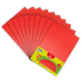 BuBu 50x70 cm Eva Kırmızı 10lu Paket - 1