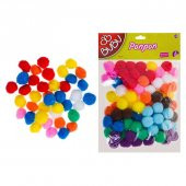 BuBu Ponpon 2 cm 100lü Karma - 1