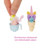 Barbie Dondurma Dükkanı Oyun Seti 30 Cm Sarışın Bebek Oyun Hamuru ve Aksesuarlar thumbnail 5