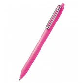 Pentel iZee Yağ Bazlı Mekanizmalı Roller Kalem 0.7 mm Pembe BX467-P - 1