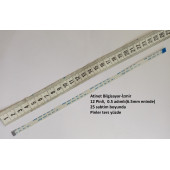 Awm 20624 80C 60V Vw-1 Flex Kablo 12 Pin 25 Cm 12-0.5-25B thumbnail 2