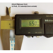 Awm 20624 80C 60V Vw-1 Flex Kablo 12 Pin 25 Cm 12-0.5-25B thumbnail 3