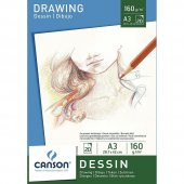 Canson Dessin - Drawing Çizim Blok 160 gr. A3 20 yp. - 1