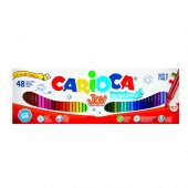 Carioca Joy Süper Yıkanabilir Keçeli Boya Kalemi 48li (1/2 Metre) - 1