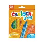 Carioca Baby Wild Crayons Pastel Boya 8 Renk 2+ Yaş - 1