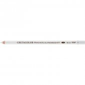Cretacolor White Pastel Oil Pencil Soft Beyaz Yağlı Tebeşir Kalemi (461 61) - 1